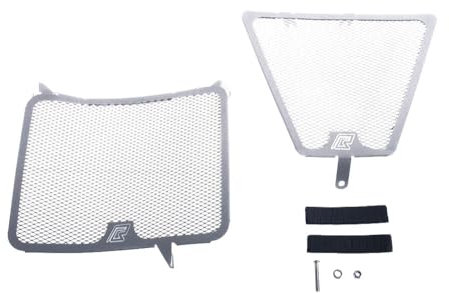avdb-moto Grille Protection de Radiateur compatible avec DUCATI STREETFIGHTER 848 2012-2015, STREET FIGHTER 1098 / S 2009-2013 (Aluminium)