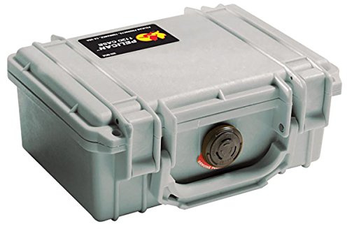Pelican 1120 Case With Foam (Silver)