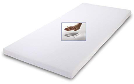 Viscoelastic/Viscoelastic Mattress Top High 7 cm, 180/200 x 200 cm, Visco Topper for Mattress, Visco Topper Soft/Soft incl. Cotton Cover Inexpensive