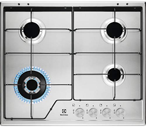 Electrolux - Piano cottura a gas KGS 6434 SX finitura inox da 60cm