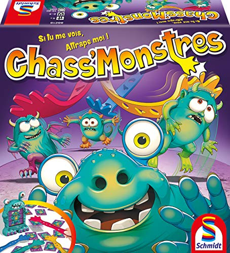 Schmidt Spiele - 88219 - Chass'Monstres inclus 1 x Jeu de société