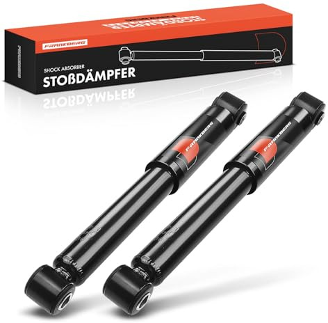 Frankberg 2x Stossdämpfer Stoßdämpfer Hinten 389mm Gasdruck 343306 | Kompatibel mit Astra G CC T98, Astra G Coupe T98, Astra G Stufenheck T98, Astra G Cabriolet T98, Astra G Kasten/Kombi F70