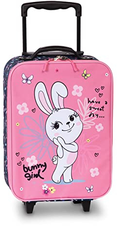Fabrizio Kindertrolly Mädchen Jungen Kinder Reise Trolly Kindergepäck Kinderkoffer Spielkoffer Handgepäck Kabinengepäck Trolley Spielekoffer Spieltrolley Kinderzimmer