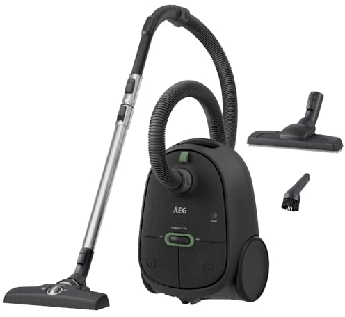 AEG Clean 6000 900258607, Aspirapolvere, Nero Opaco Riciclato