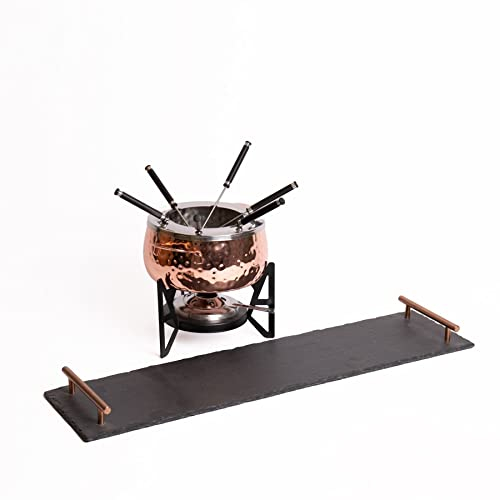 Artesà Fondue and Serving Platter Set