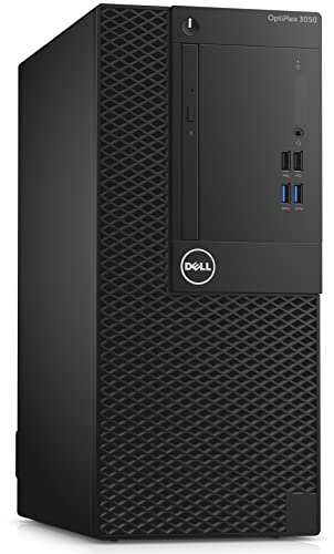 PC Computer Desktop Dell Optiplex 7050 Tower, Processore i7-6700, Memoria RAM 16GB, Disco SSD 256GB, HDMI Win 10 PRO (Ricondizionato)