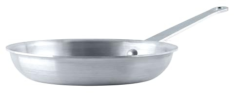 Winco Commercial-Grade Aluminium Fry Pan/Skillet, Natural Finish, 7