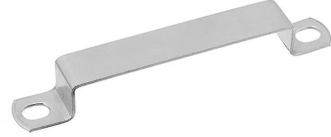 QUARKZMAN Rohrschellen, 100 * 20 mm U Geformt Verbinder KlammerKraftstoffleitung Schlauchschellen, Wasserleitung Luftschlauch Schlauchschelle Fastener