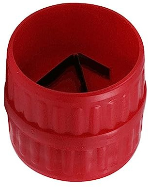 Inner & Outer Pipe Reamer Metal Deburring Tool Machine 3/16 To 1-1/2(Red) Pvc Pipe Reamer For Plastic, Copper & Steel Pipe Reamer