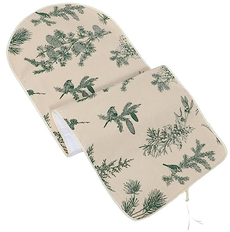 Zerodeko Housse De Table à Repasser Résistante Chaleur Avec Protection Thermique Rembourrage Isolant Et Protection Pad Pour Planche à Repasser Domestique Et Extérieur