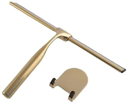 Rasqueta Limpiacristales Escobilla de Ducha, limpiaparabrisas de Cristal for Ventana, Limpiador con Cepillo de Silicona y Soporte de Gancho for baño, Cocina y Coche Rasqueta Limpiacristales Ducha