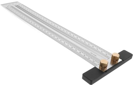 Veemoon de Carpintería de 300 Mm Herramienta de Medición Multifuncional de Metal Precisión Ángulos para Proyectos de Carpintería 1