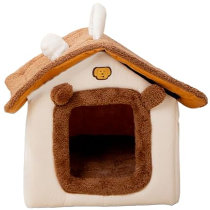 per gatti – tunnel morbido chiuso, privato per gatti, comodo posto per dormire all'interno e all'esterno, casa di peluche, per casa, dormitorio, appartamento, viaggi, camera da