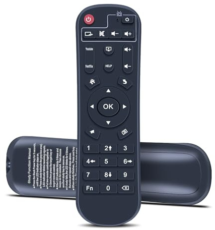 Snrigw Telecomando di ricambio per EZ AD TV A95X F2 F3 F4 R3 R5 Air Slim Max+ Max Plus TV Box X88 PRO Mini 20 S 10 T per Android Rupa Smart TV Box