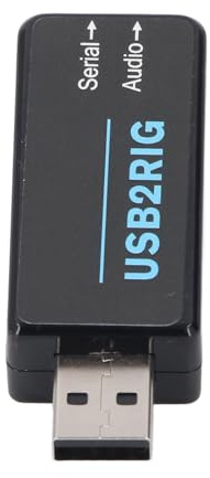 KIMISS Adattatore Audio da USB a 3,5 Mm, Scheda Audio Esterna per Microfono e Cuffie USB, Convertitore per PC, Laptop, Compatto e Portatile