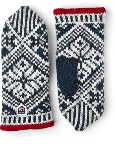 Hestra Nordic Wool Fäustlinge Fausthandschuhe Strickhandschuhe Handschuhe Wollhandschuhe Damen - Winter Herbst-Winter