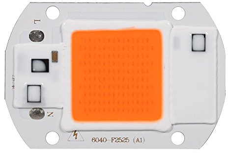 LED COB Luz de planta Iluminación Crecimiento de plantas Completo Spectrum 20/30/50W para jardín invernadero hidropónico (Tamaño: 220 V 20 W)