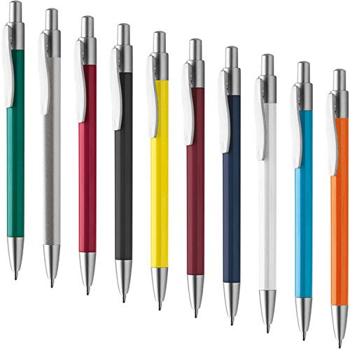 STAMPATEK Penne Personalizzate Personalizzabili Modello MINI 11 con Stampa con il tuo Logo Nome o Slogan Gadget Promozionali 200 Pezzi con Stampa a Colori