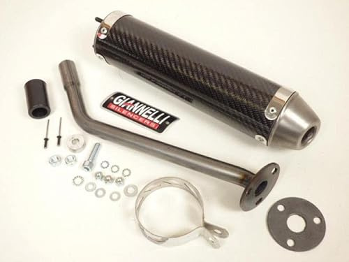 auspuff giannelli für motorrad beta 50 rr enduro standard 2012 bis 2014 neu