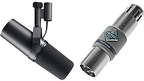 Shure SM7B Microfono dinamico per voce per trasmissioni, podcast e registrazioni & TritonAudio FetHead - Triton audio