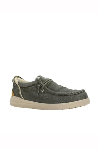 Lumberjack Trevor basloafers för män, Militärgrön, 42 EU