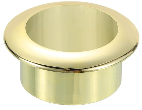 QUARKZMAN 1Pz 1,18 (30mm) Passacavi in Nylon per Scrivania, Copertura Foro per Cavi in Plastica, Organizzatore di Cavi per Scrivania o Armadio per Computer, Oro