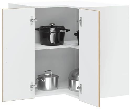 Tidyard Küchen-Eckhängeschrank Lucca Artisan-Eiche Holzwerkstoff Wandschrank Küchenschrank Küchenzeile Hängeschrank