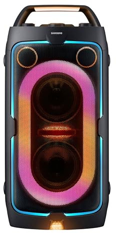 SAMSUNG ST40F Sound Tower Portable Party Speaker with Built-in Battery, Bluetooth, IPX4 Splash Resistant, Directional Sound, Up to 12 Hours Battery Life, MX-ST40F/ZA