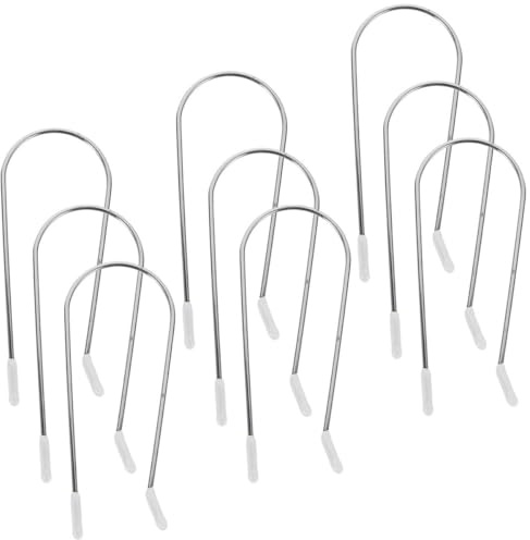 Heißwicklerklemme aus 304 Edelstahl, Weiß, Ersatzclips