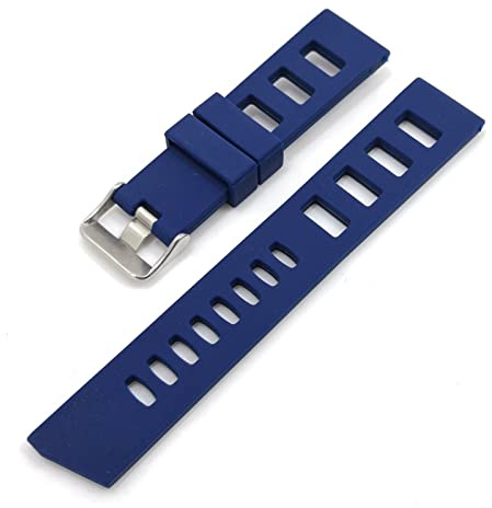 Silikonarmband Vattentätt sportklockband Svetttätt armband Ersättningsrem för klocktillbehör