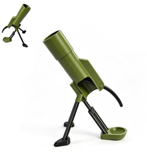 Bierflaschenöffner im Mörser-Design, 51 mm Automatischer Kronkorkenauswurf mit Druckmechanismus, Lustiger Freihändiger Flaschenöffner, Witziges Biermörser für Hausbar Party, Dekoration für Zuhause