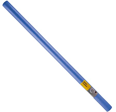 Idena 417503 - Mantel de papel en azul oscuro, un rollo en tamaño 100 cm x 10 m, mantel de papel lavable como decoración para fiestas, vuelta al cole y cumpleaños
