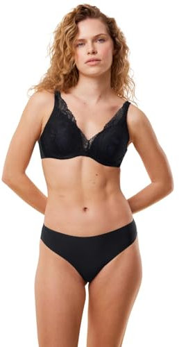 Triumph Damen Body Make-Up Illusion Lace Highleg Tai, SCHWARZ, 40