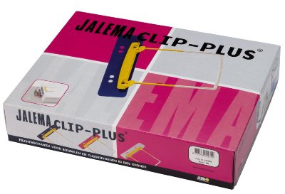 Djois, 5712525 – JalemaClip Plus, Archivierung, 100 Stück, Gelb und Weiß | JalemaClip Plus, Gelb und Weiß, 100 Stück, zum Organisieren, Schützen und Präsentieren von Dokumenten