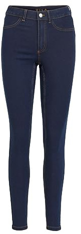 Vila VIJEGGY ANA RW Jegging DBD – NOOS, Mörkblå denim, S / 32L