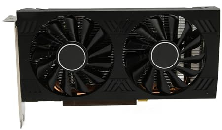 Dpofirs RX580 Grafikkarte, GDDR5 256 Bit, 4096x2160, 2 Lüftern, 1x HDMI, 2X DP Interface, Gaming Grafikkarte für Computer