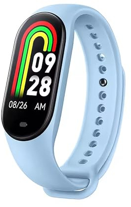ELLENNE OROLOGIO BAND SMART M8 FREQUENZA CARDIACA IP67 MAGNETICO AZZURRO | OROLOGIO BAND SMART M8 8 FREQUENZA CARDIACA OSSIGENAZIONE STRESS IMPERMEABILE IP67 SONNO RICARICA MAGNETICA