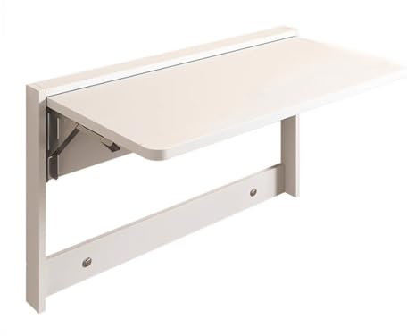 TT-YEC Wandmontierter Flip-Tisch, Fester Holzfalttisch, Klapptisch Für Kleinen Raum, Küchenklapper Wandtisch, Multifunktional Schwimmende Unsichtbare Esstisch,C59cm