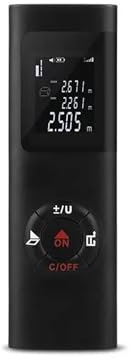 40M/60M Mini Smart Laser Distance Meter Measure Infrared Rangefinder USB Rechargeable Handheld Portable Laser Range Finder Tools(40m)