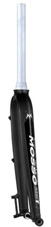 BSFHQS Aluminiumlegierung Mountainbikes Starre Gabel 27,5 29 Universelle 1-1/2 Konische Fahrradgabel Scheibenbremse Fahrräder Vorderradgabel Steckachse 15 * 110MM Boost(Black Gray,29in)