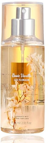 V Secret Vanille Bernstein Passion Bodyspray, Hair & Body Spray Parfum Damen, Coconut Passion Fragrance Mist, Langanhaltender Duftspray, Eau de Parfum Für damen, Ideal für den Sommer (Basic Vanilla)