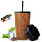 Souvik Mug Thermo Kaffeebecher To Go 360ml Acier Inoxydable Double Paroi Isolant Étanchéité Avec Paille Pour Boissons Chaudes & Froides