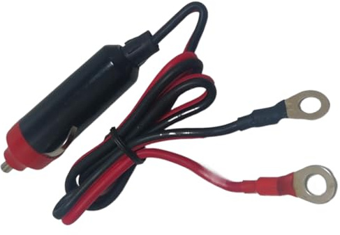 Stecker 12V | Anschluss-Steckdose 12V/24V Stromadapter - Gesicherte Bakelit-Kabelsteckdose Mit Männlichem Stecker – Ersatz Für Enthusiasten, Anfänger & Profis