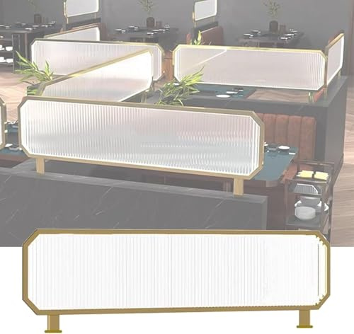 Trennwände aus gehärtetem Glas für Restauranttische und Büroräume, dekorative Trennwand für Hotels und gewerbliche Arbeitsbereiche