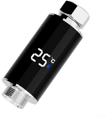 Wasserdichtes, digitales LED-Thermometer für Duschkopf mit Wassertemperaturanzeige