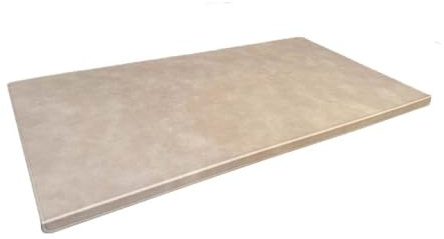 Rutschfeste Schreibtischunterlage aus Leder mit Kantenschutz, wasserdichte Schreibtischunterlage, erweitertes Mauspad für Laptop/Computer, Gaming-Schutz mit glatter Schreibfläche (40 x 80 cm, Beige)