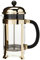 Bodum 1928-17 Chambord Kaffeebereiter 8 Tassen mit Metallrahmen, Edelstahl, Gold, 24 x 50 x 27.2 cm