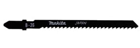 Makita A-85771 Stichsägeblatt B-26 HSS 5 Stück, ideal für Kurvenschnitte NE-Metall und Aluminium von 3 bis 10 mm sowie Holz und Kunststoff von 3 bis 60 mm Materialstärke