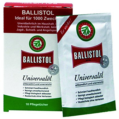 BALLISTOL Unisex – Erwachsene Tücher-box 10 Sachets, Farblos, Einheitsgröße EU