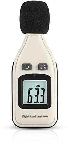 Dezibelmesser Schallpegelmesser 30-130 DBA Handheld-Schallpegelmesser Dezibelmesser Lärmmessgerät für Musikaufnahmen, Nachbarschaftslärmbeschwerden Usw